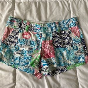 Lilly Pulitzer Multi Patch Shorts